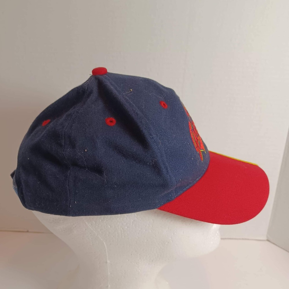 Jeff Gordon NASCAR Racing Cap Kids Child Blue Red Number 24 Hat - Picture 4 of 6